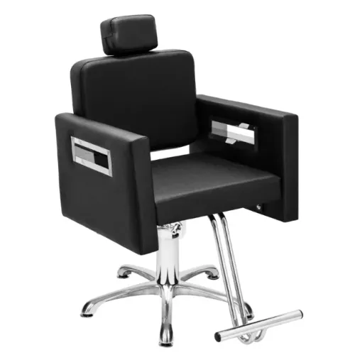 Cadeira de Cabeleireiro Tunísia Luxe Fixa Base Estrela - Opções de Cores