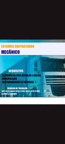 Mecânico linha diesel
