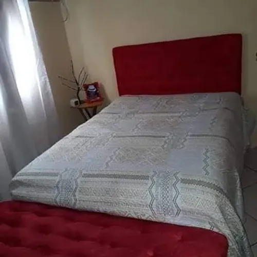 Puff baú e cabeceira 