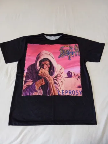 Camiseta Death Leprosy-importada