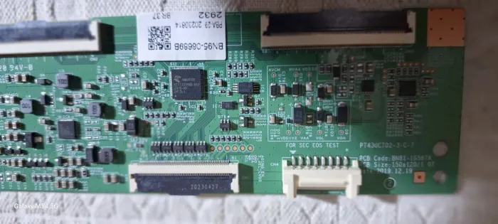 Placa tecon  para TV  Samsung  43 polegadas  unt43t5300