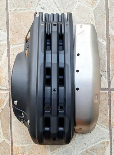 Protetor de Carter e Escapamento Original Royal Enfield Himalayan 450