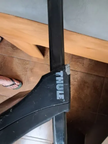 Rack de teto para carro thule