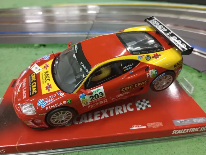 Carro de Autorama Ferrari 360 Scalextric