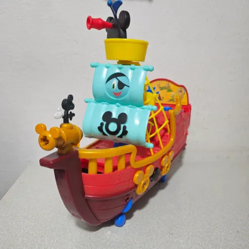 Navio Pirata Mickey Mouse - Disney 