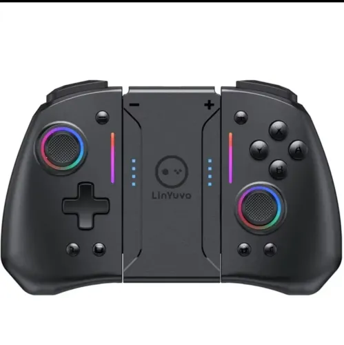 Controle Bluetooth Linyuvo KS42 Compatível com Nintendo Switch Sem Fio