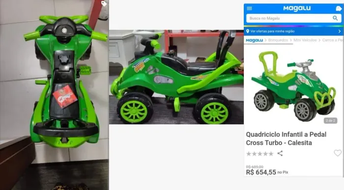 Quadriciclo Turbo Calesita