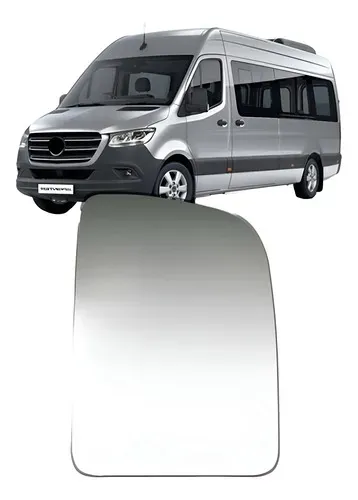 Lente Superior Retrovisor C/ Aquecedor Sprinter 2020 A 2022