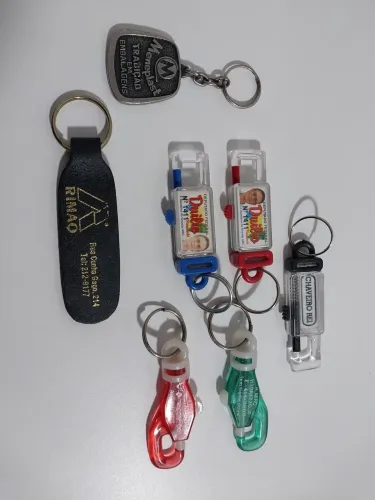 Coleção de Chaveiros Antigos