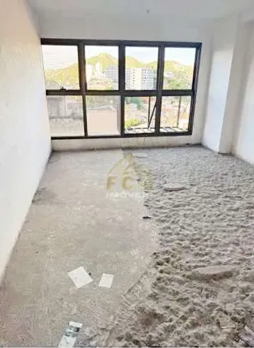 Sala Comercial com garagem (no osso, como a construtora entregou) Centro - Niterói - RJ