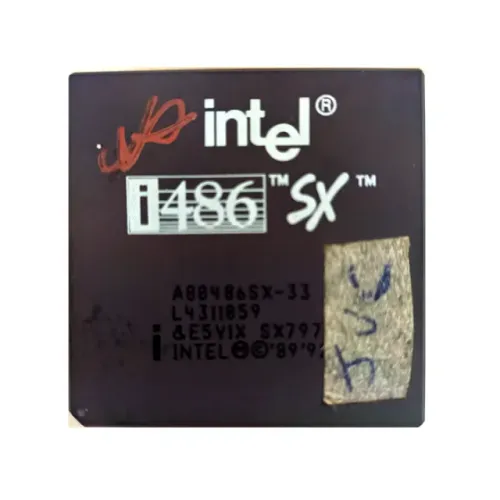 processador intel 486 sx 33 k 10