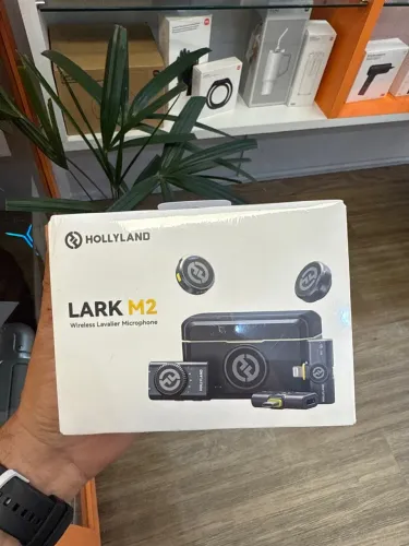 Blogueiros Hollyland Lark M2 -Wireless de Lapela