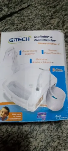 Inalador Nebulizador G-TECH NebCom V