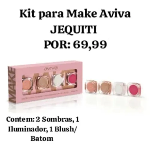 Kit MAKE AVIVA JEQUITI
