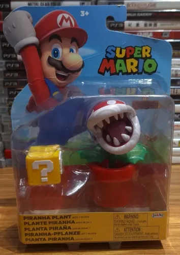 Action Figure Piranha Plant Oficial
