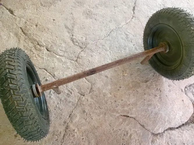 Rodas de carga com suporte