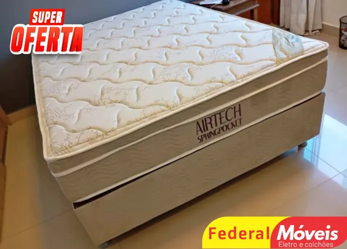 Cama Casal Box 1,38m Ortobom Oferta - Solicite Nosso Catálogo