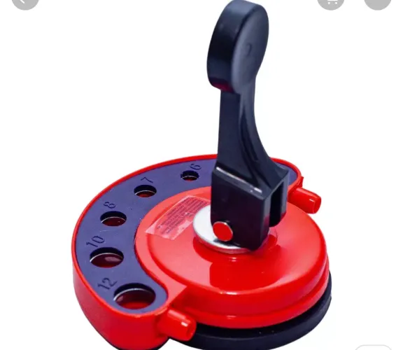 Ventosa Guia Suporte Gabarito Para Broca Serra Copo 4 A 12mm (pouco usada)