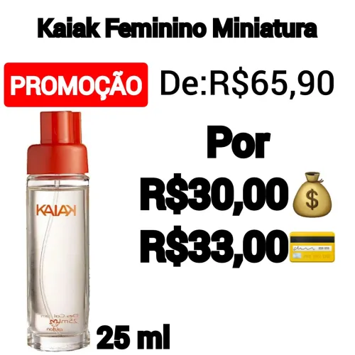 Kaiak Feminino Tradicional-Natura