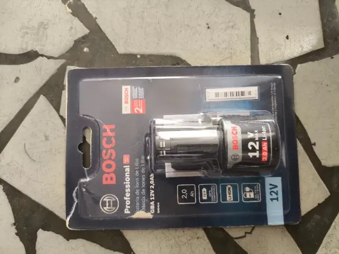 Kit Boch 12V original - bateria GBA 2,0+ carregador GAL 12V - 20 Bivolt novos lacrados