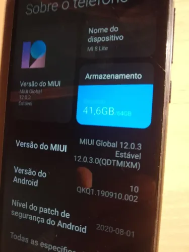 Redmi 8 lite de procedência