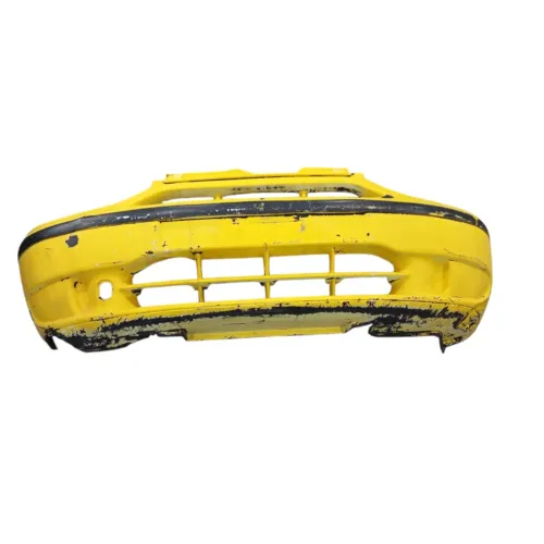 Parachoque Dianteiro Fiat Palio 1996 1997 A 2000 C/ Detalhes Amarelo