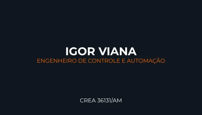 Engenheiro de Automação Industrial | Programação de CLP | Projetos Elétricos