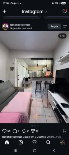Casa padrão na terra firme