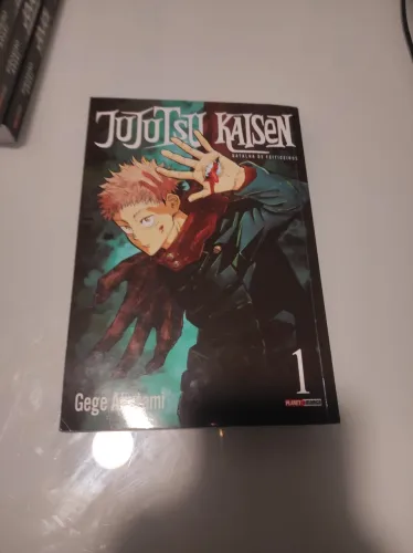 Mangá jujutsu kaisen 1(com marca página)