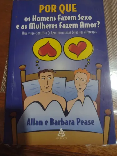Livro . Por que os Homens fazem sexo e as mulheres...