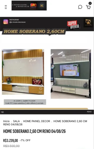 PAINEL SOBERANO COM LED