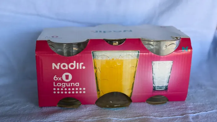 Kit copo 6 unidades 265ml Nadir