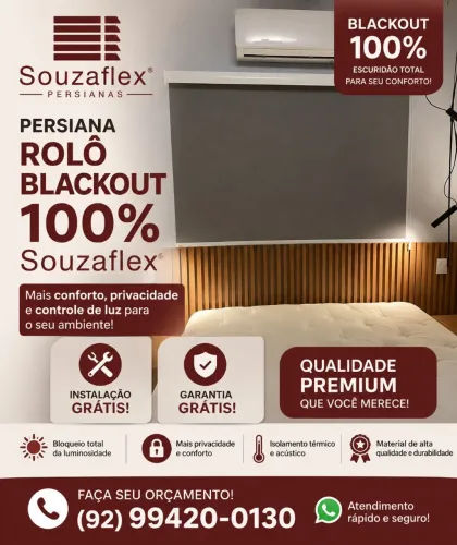 Persiana Conforto Térmico e Visual com Persianas Planejadas