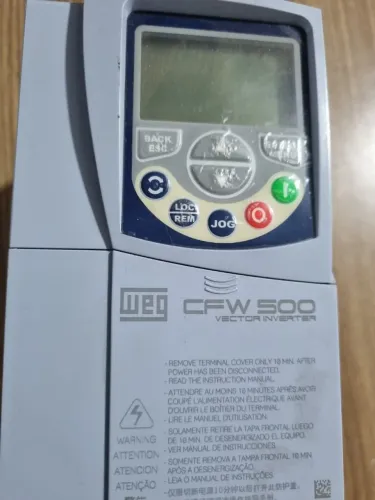 Inversores cfw500 e Altivar320 5cv 380v