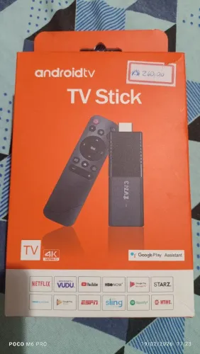 Aparelho Android Smart - TV Stick - 4K
