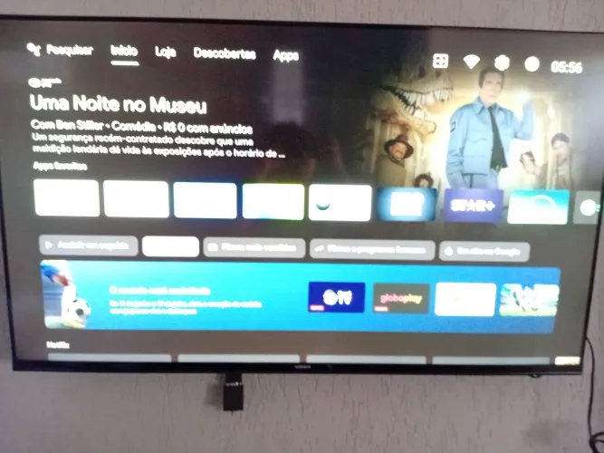Smart tv konka 4K, 50 polegadas