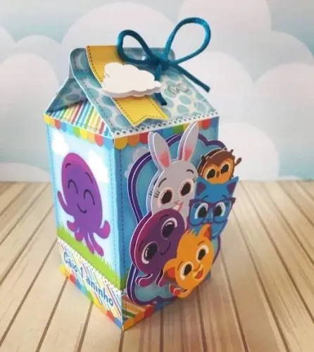 10 caixinhas milk personalizadas