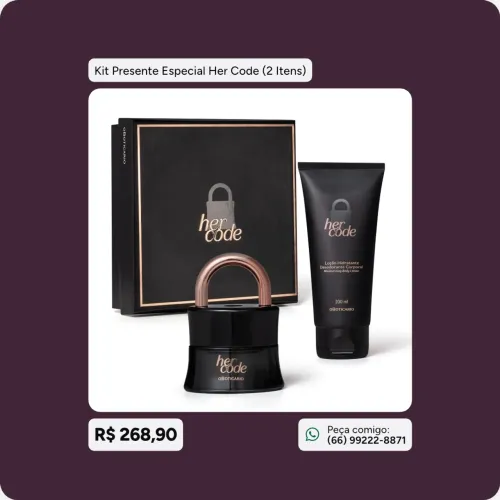Kit Especial Her Code 