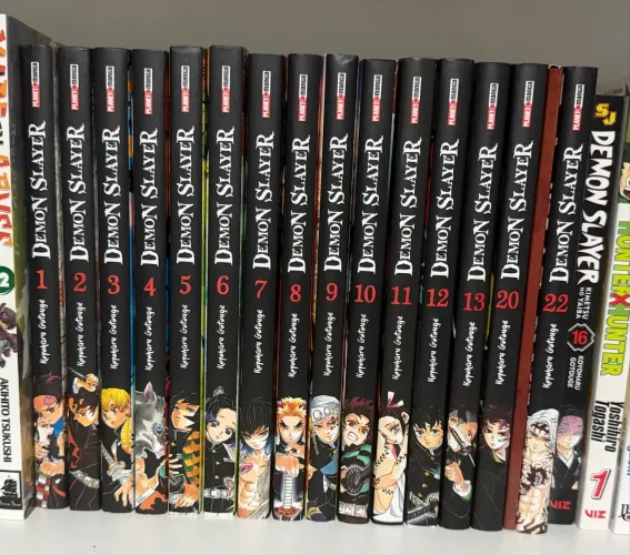Manga Demon Slayer (1 ao 13, 16, 20 e 22) 