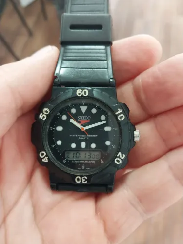 Relógio Speedo anadigi anos 80 e 90