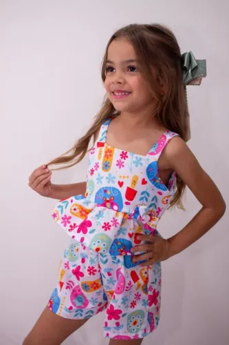 Conjunto feminino infantil