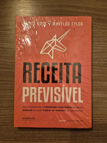 Livro Receita Previsível (novo/lacrado)