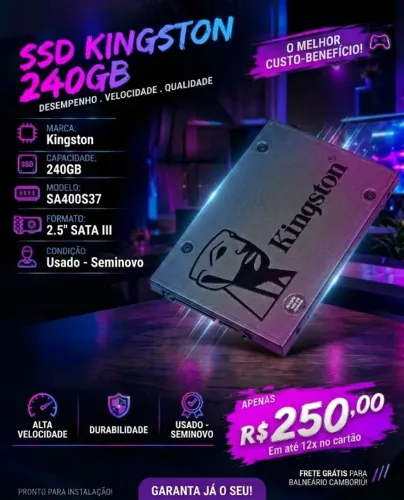 SSD Kingston 240Gb