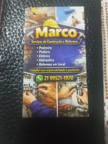 Serviços de construção e reformas 