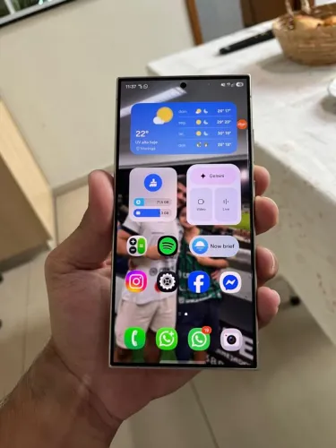 ? Samsung Galaxy S24 Ultra (Cinza Titânio) - Estado de Novo!