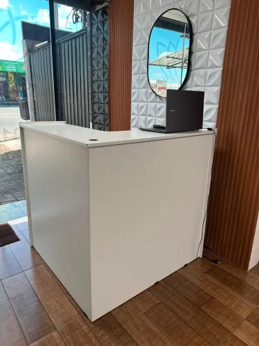 Balcão de recepção