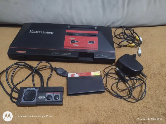 Master system Tectoy completo funcionando perfeitamente 