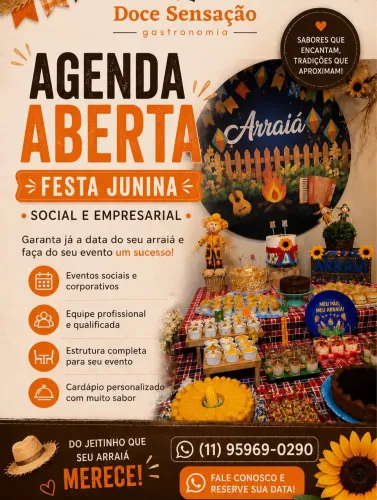 Evento Junino para sua Loja/Empresa