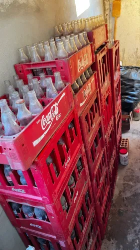 Vasilha de coca cola 