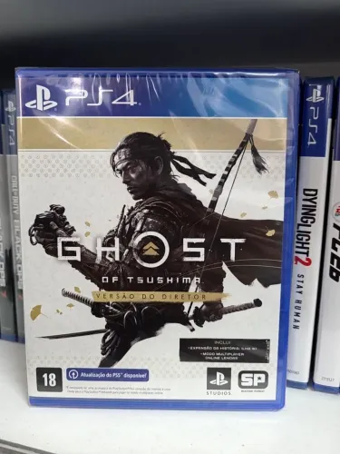 Ps4 lacrado Ghost of tsushima versão do diretor